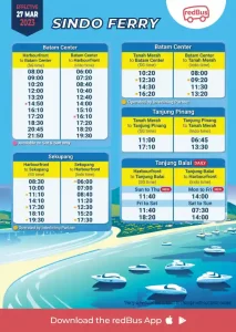 sindo ferry schedule
