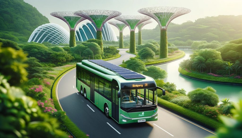 first coach bus eco-friendliness